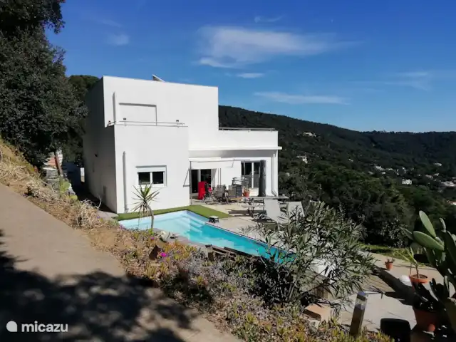 villa en España, Costa Brava, Santa Cristina d'Aro – El Carrilet, Santa Cristina d'Aro Terraza, piscina