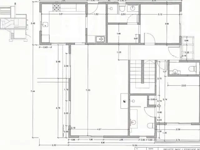 villa en España, Costa Brava, Santa Cristina d'Aro – El Carrilet, Santa Cristina d'Aro Plano de planta, aprox. 90 m2