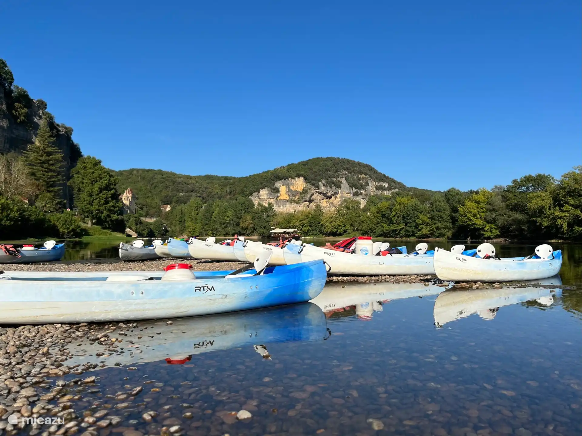 Kanu auf der Dordogne