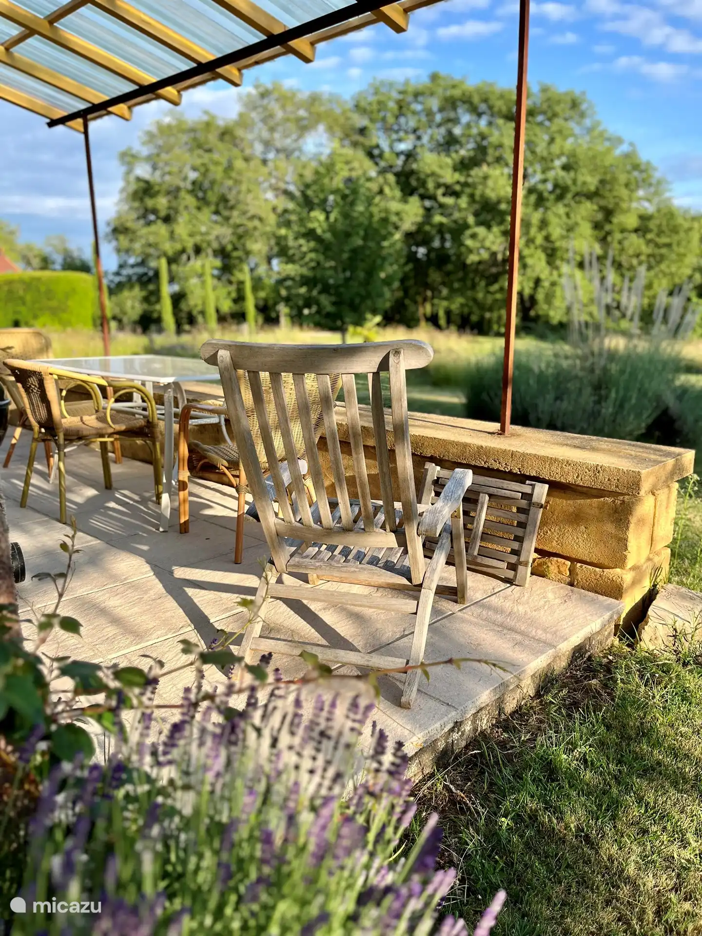 Aussicht vom Ferienhaus
