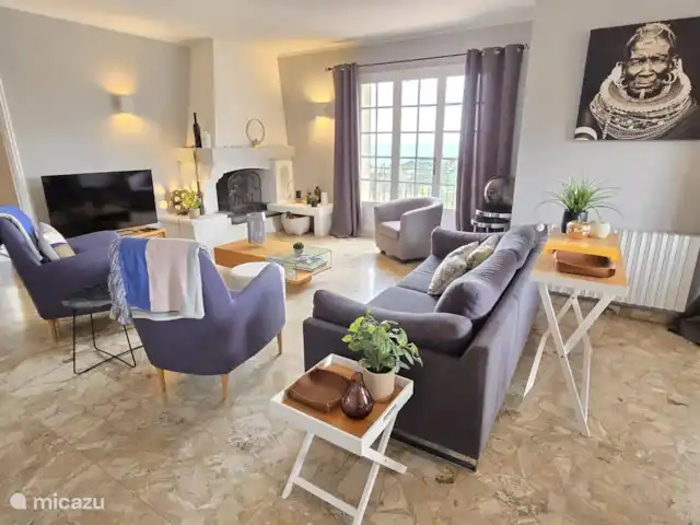 Villa Savoir Vivre vue mer | France, Côte d'Azur, Les Issambres - villa Salon avec coin salon