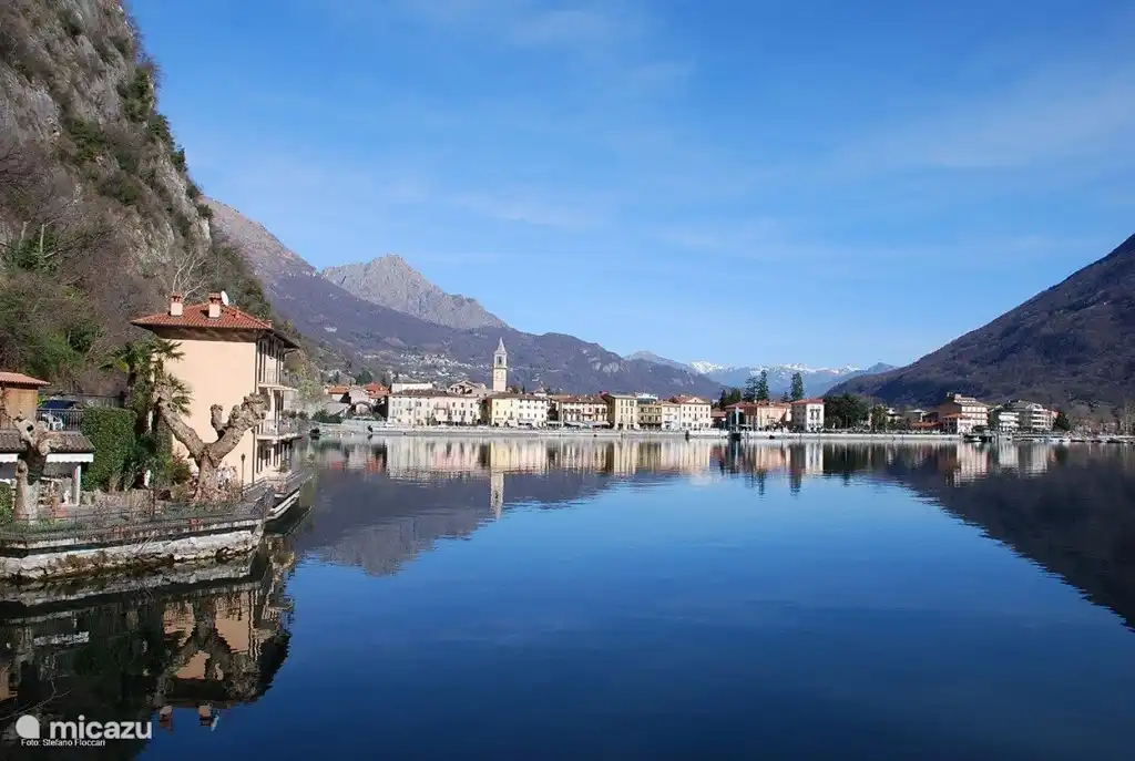 Porlezza from the lake