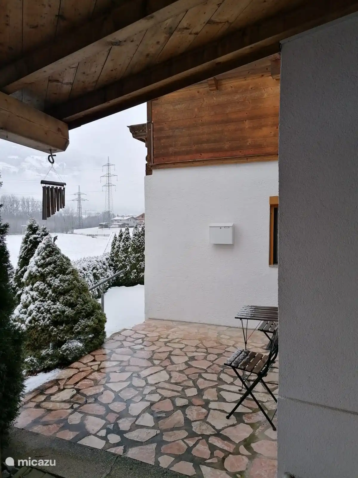 Terraza Casa de vacaciones Spieljochblick
