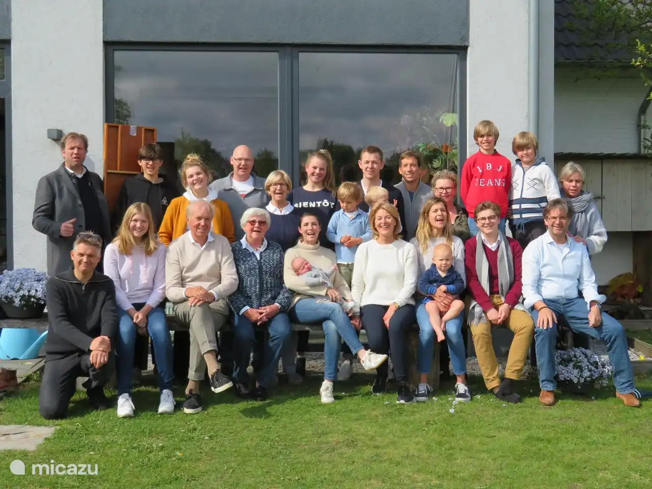 Zeit für ein Familienfoto