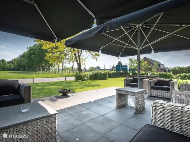 L'usine du sommeil | Pays-Bas, Gueldre, Teuge - maison de vacances Terrasse avec vue