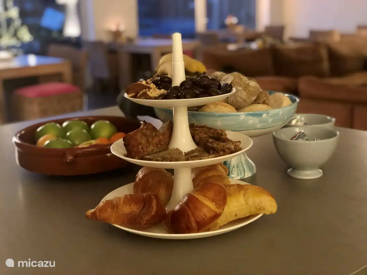 genieße all diese Leckereien...