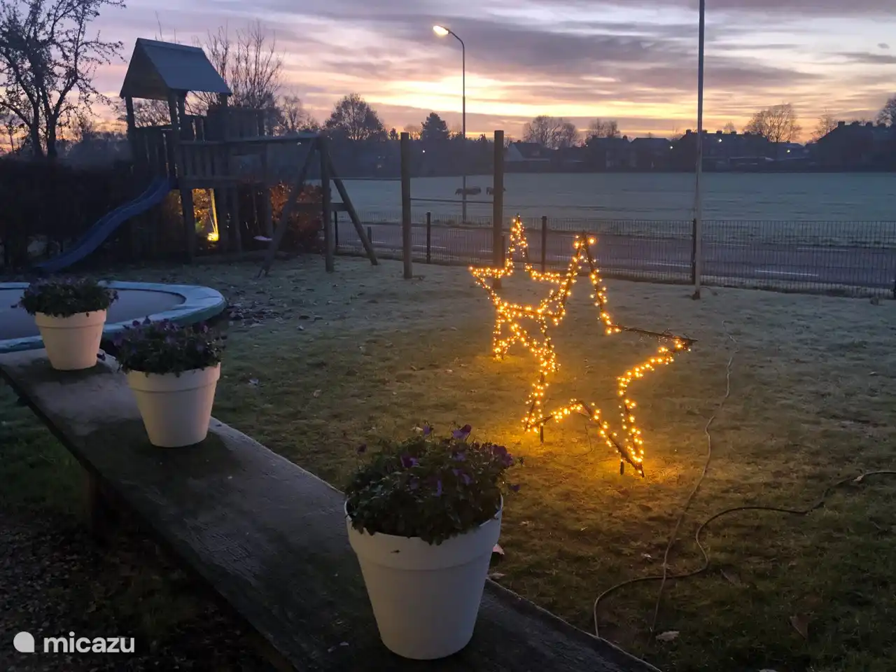 Ein Morgen in den Wintermonaten
