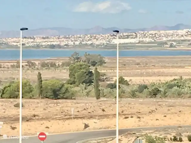 Playa de naturaleza acuática en España, Costa Blanca, La Mata - apartamento Vista desde el dormitorio principal.