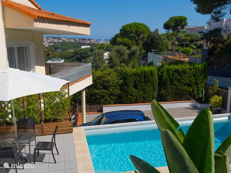 Holiday home in Spain, Costa Brava, Lloret de Mar Holiday house Casarulin: swimming pool, air conditioning, sea view