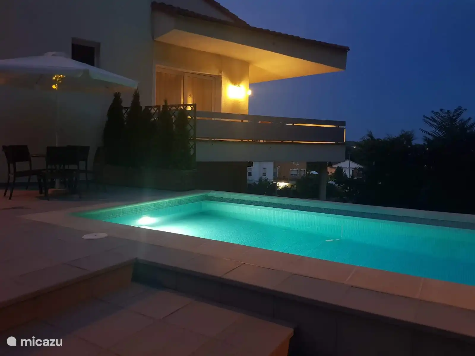 Nachtschwimmen in Casarulin