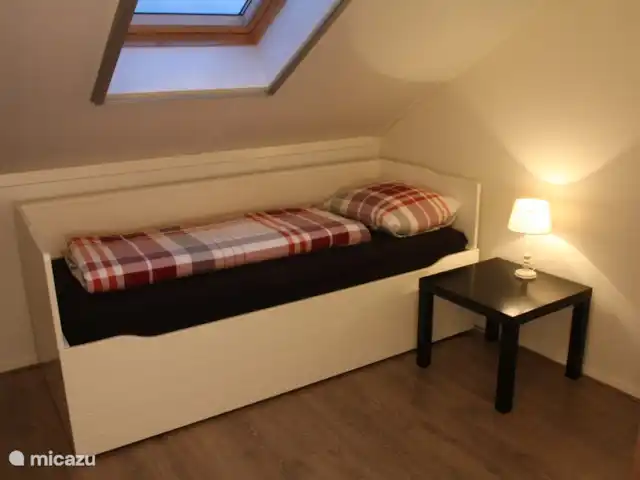 't Katreel granja apartamento en Países Bajos, Overijssel, Haaksbergen - casa vacacional Dormitorio para 1 o 2 personas con cama nido (1er piso) dormitorio 5