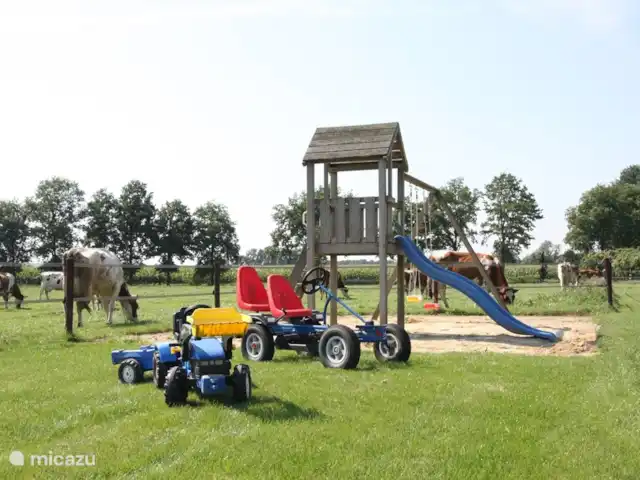 't Katreel granja apartamento en Países Bajos, Overijssel, Haaksbergen - casa vacacional Zona de juegos para los niños