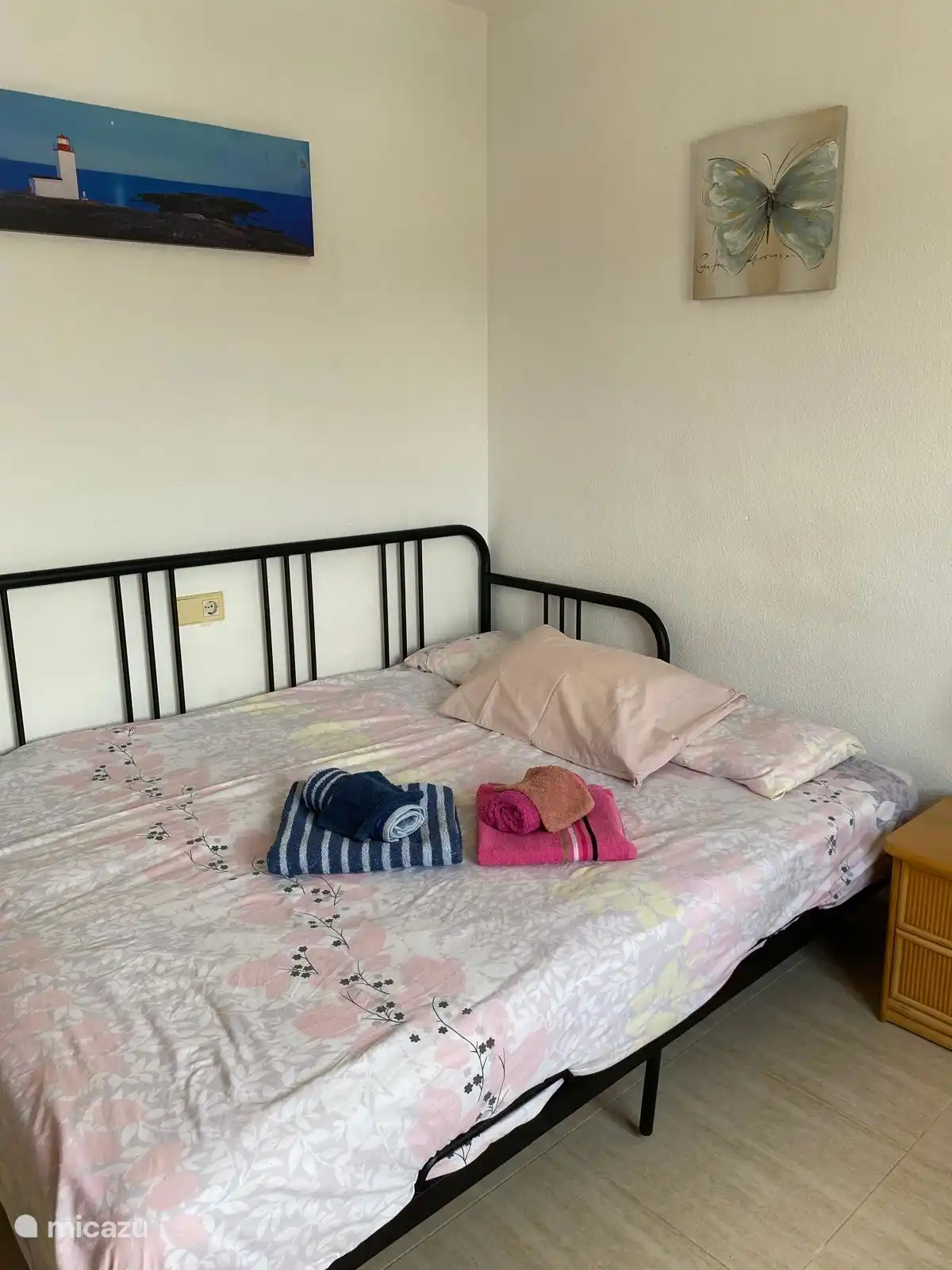 Schlafzimmer 3 mit Doppelschlafsofa.