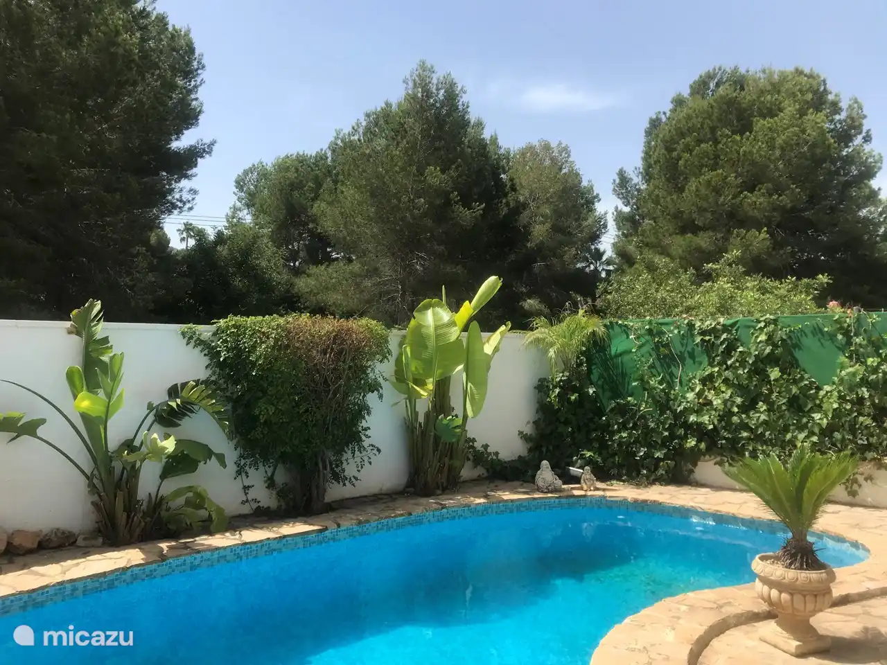 Südterrasse mit privatem Pool