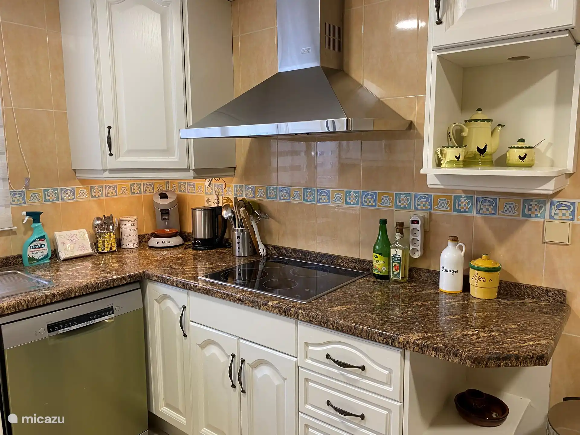 Induktionskochfeld und Dunstabzugshaube