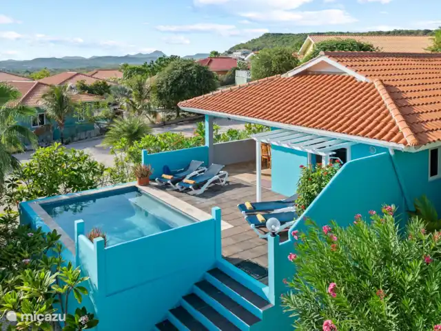 Cas Bon Bini - avec piscine | Curaçao, Banda Abou (ouest), Fontein - villa Votre propre piscine