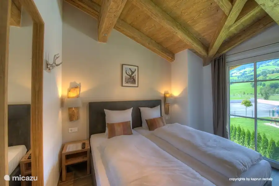 Zelfs vanuit de slaapkamer heb je een schitterend uitzicht!