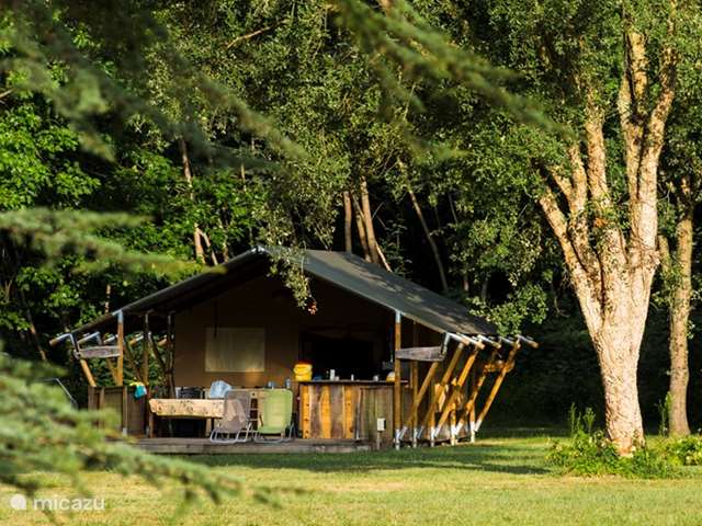 Holiday home in France, Lot-et-Garonne, Sos - glamping / safari tent / yurt Glamping Comfort La Mirande