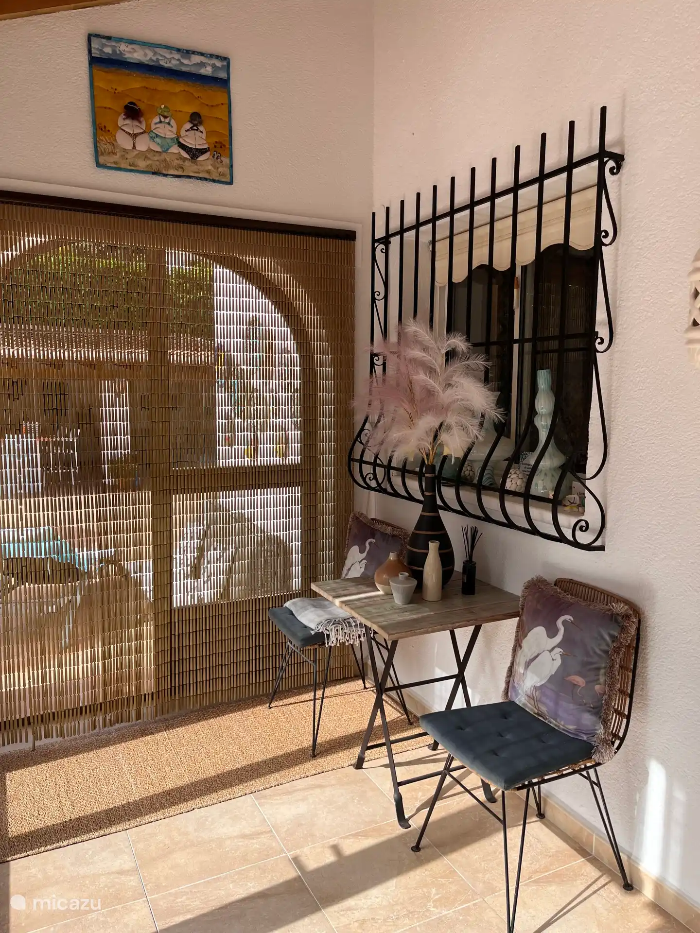 Entree van onze Casa Anna Luna