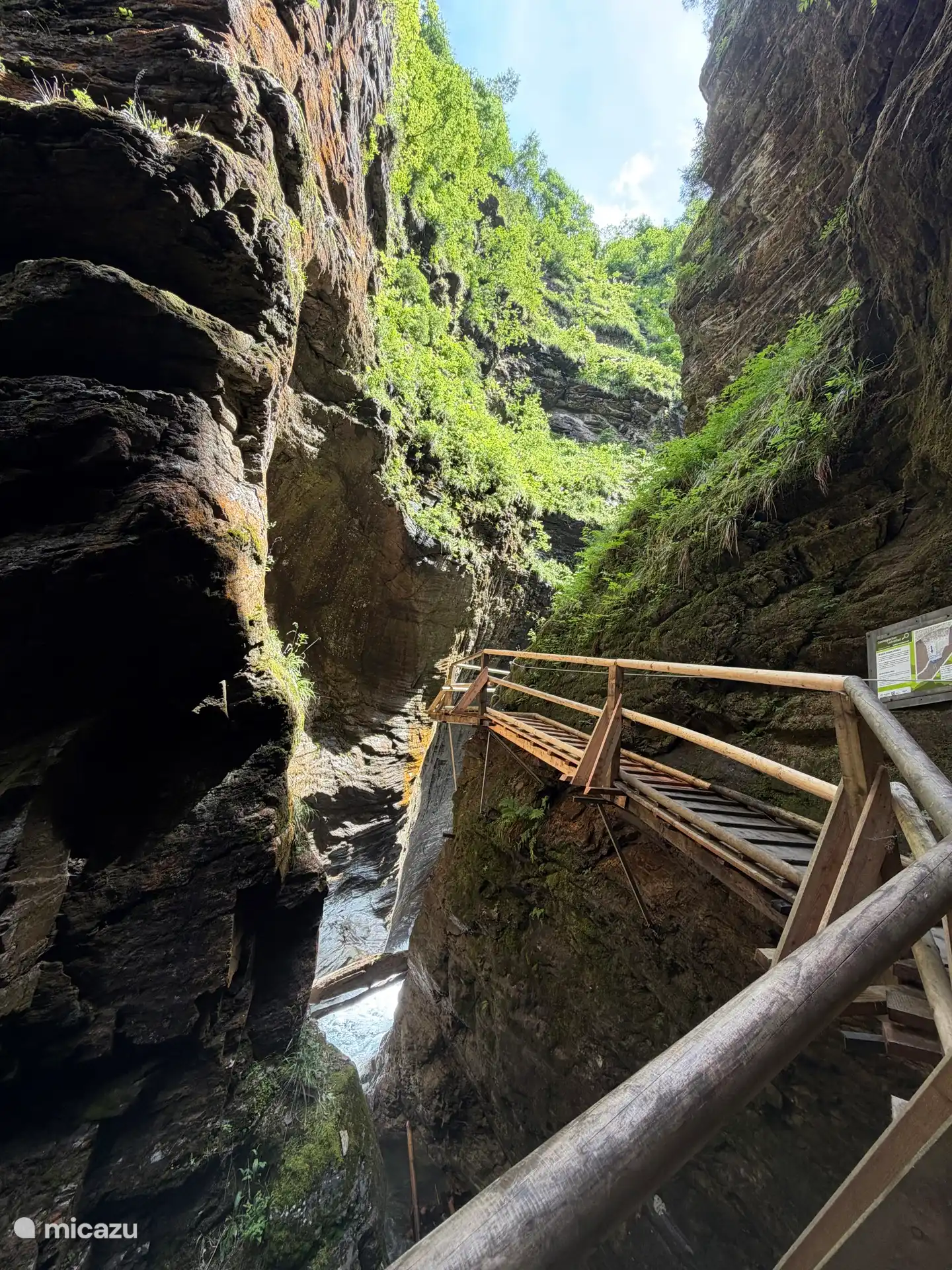Raggaschlucht in Flattach, supermooie wandeling door een van de mooiste schluchten van Karinthië.