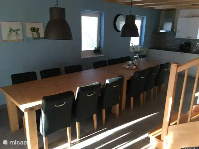 Villa Alpenrose | Autriche, Carinthie, Kötschach-Mauthen - villa Table de cuisine spacieuse avec 12 chaises