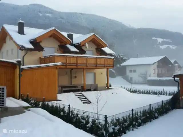 Villa Alpenrose | Autriche, Carinthie, Kötschach-Mauthen - villa Cour arrière sous la neige