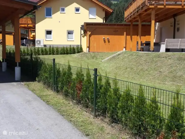 Villa Alpenrose | Autriche, Carinthie, Kötschach-Mauthen - villa Terrasse arrière sous balcon