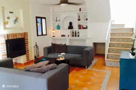 Vakantiehuis Spanje, Costa del Sol, Marbella geschakelde woning Charmant huis bij het strand Woonkamer
