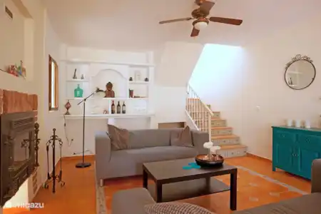 Vakantiehuis Spanje, Costa del Sol, Marbella geschakelde woning Charmant huis bij het strand Woonkamer