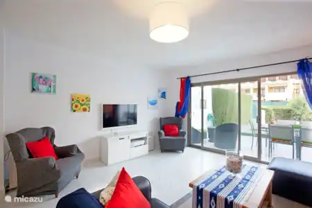 Vakantiehuis Spanje, Costa del Sol, Marbella geschakelde woning Jardines de Marberia Woonkamer