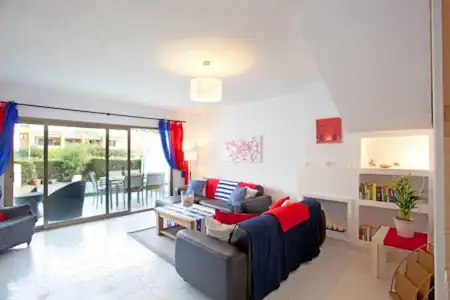 Vakantiehuis Spanje, Costa del Sol, Marbella geschakelde woning Jardines de Marberia Woonkamer