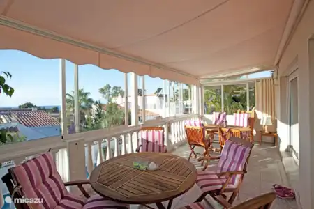 Vakantiehuis Spanje, Costa del Sol, Marbella villa Zeezicht Villa Costa del Sol Terras