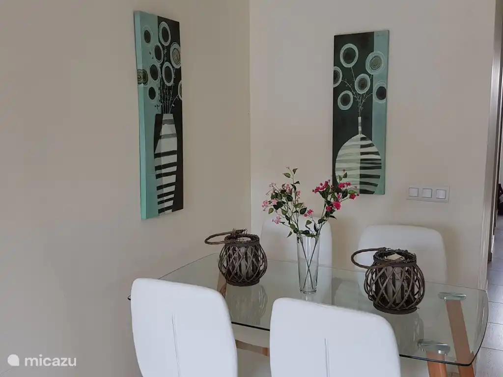 De eethoek vanuit een andere invalshoek