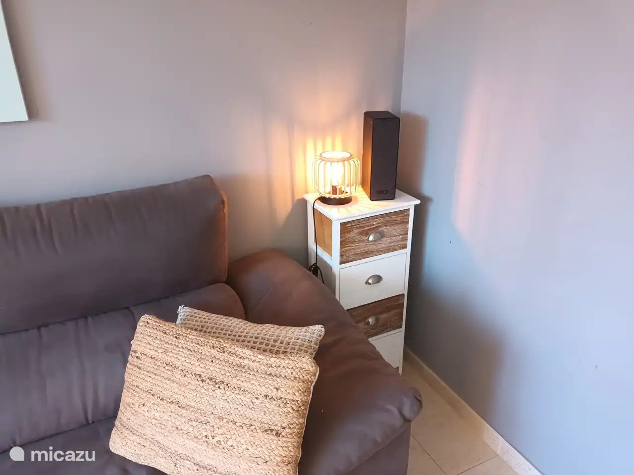 Onze muziekbox waarop je je eigen muziek kan streamen