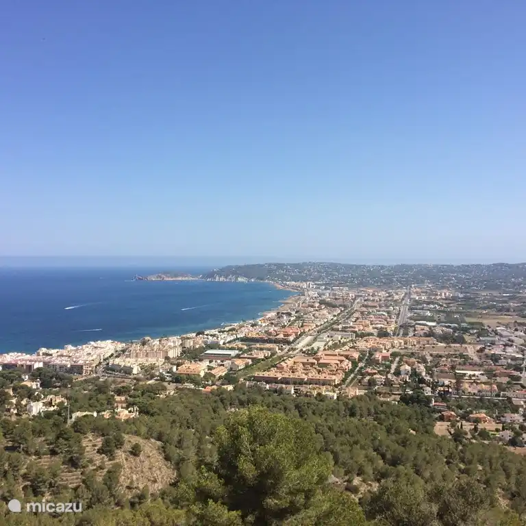 Uitzicht vanaf de Mongo