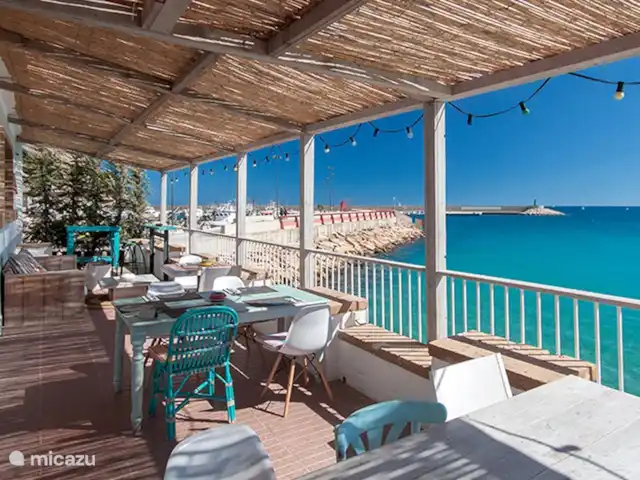 Casa Fieno huren in Spanje, Costa Blanca, Jávea - appartement Een van de restaurants, Cala Bandida,  in de haven