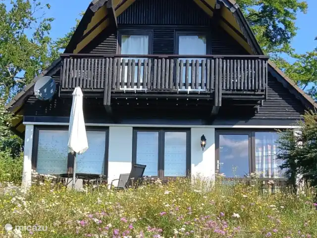 Wanderlust, une vue large! | Allemagne, Sauerland, Frankenau - maison de vacances Maison de vacances Wanderlust, maison de vacances pour 6 personnes, en été