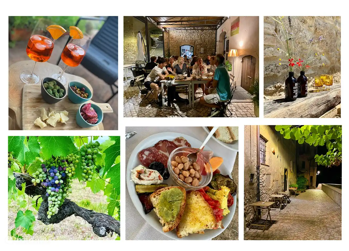 ¡Hay acogedores restaurantes por toda la zona con los bocadillos más sabrosos!