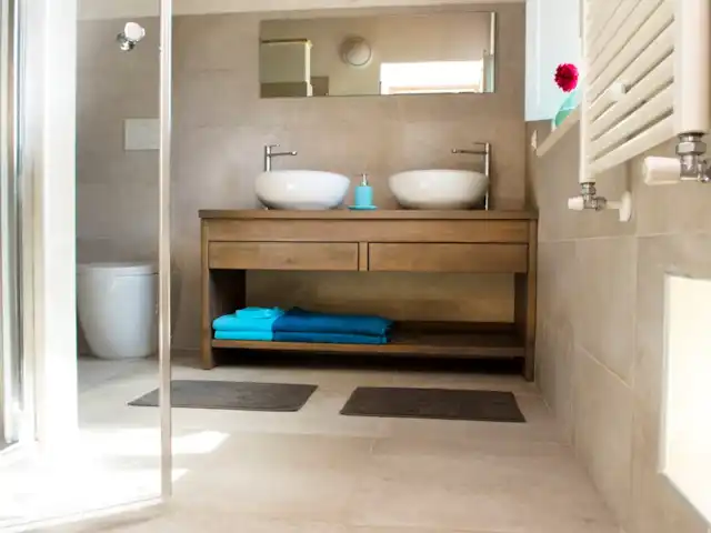 Casa Elide | Italie, Le Latium, Montebuono - villa Salle de bain dans le studio