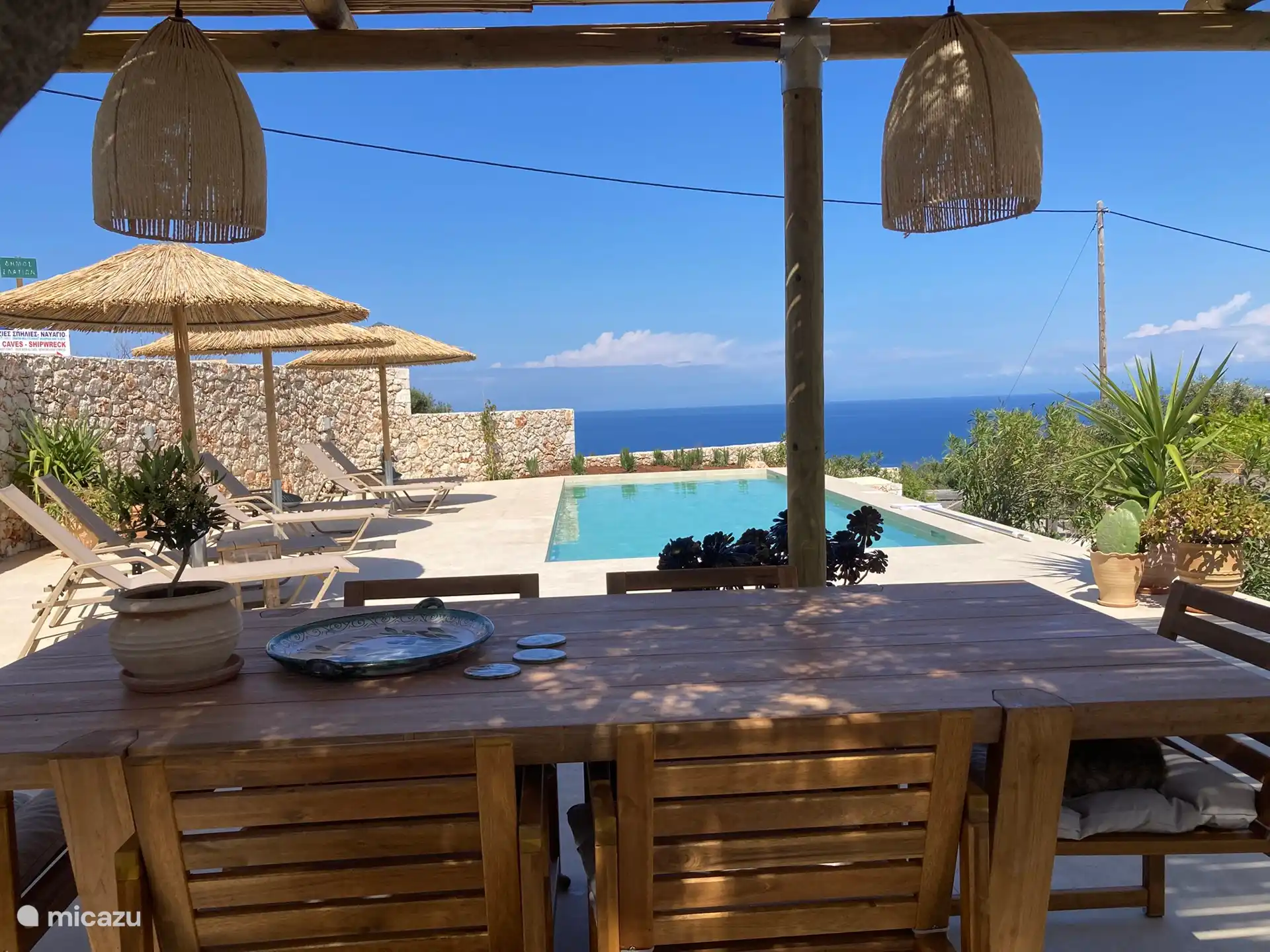 Windsurfen, Griekenland, Zakynthos, Agios Nicolaos - Volimes, villa Nieuwe Vleugels Markante Villa