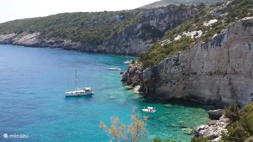 Genoeg baaitjes  op een paar minuten van de Villa