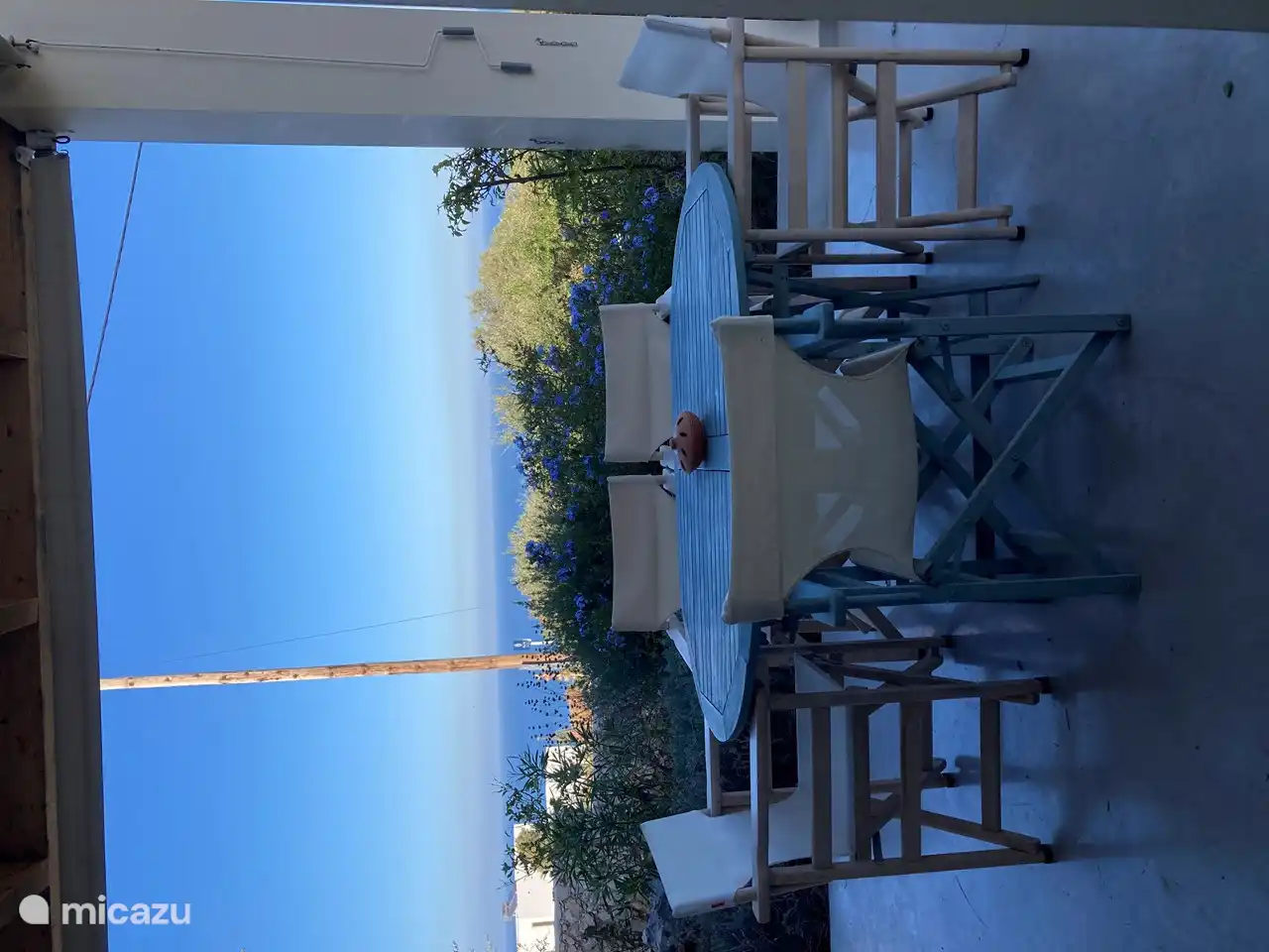 Uitzicht vanaf het terras