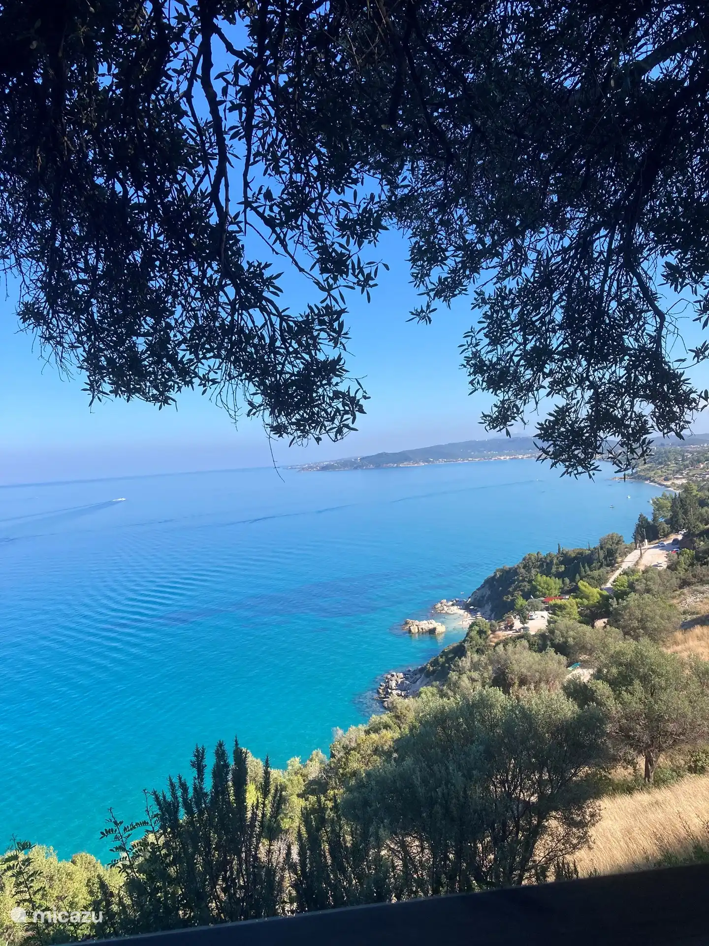 Genomen vanaf de taverne  Cavo di Zolfo, vlak bij ons in de buurt.