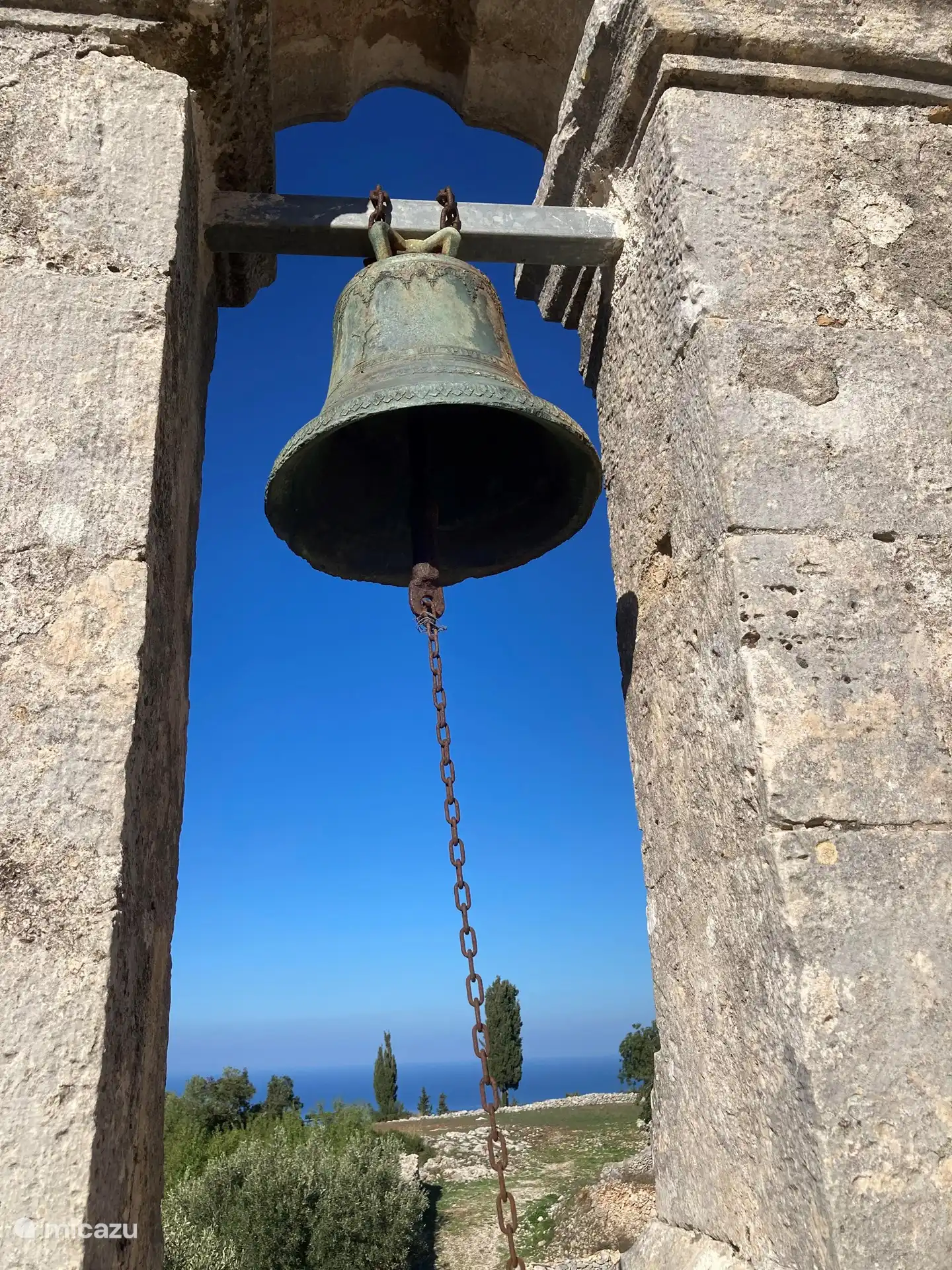 Het klooster/ monastery Spiliotissa bij ons in de buurt.