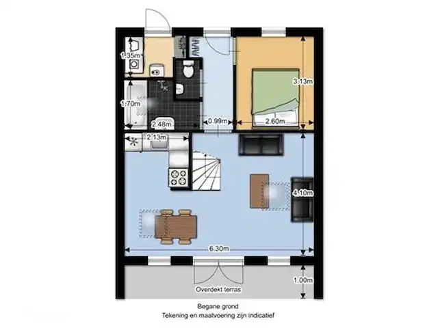 Calluna 151 en Países Bajos, Güeldres, Harfsen - casa vacacional Planta baja