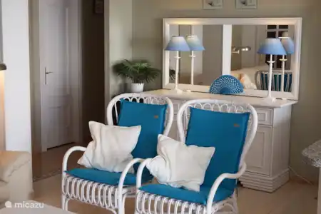 Vakantiehuis Spanje, Costa del Sol, Algarrobo-Costa appartement Corazon woonkamer