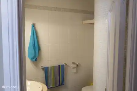 Vakantiehuis Spanje, Costa del Sol, Algarrobo-Costa appartement Corazon entree badkamer en toilet
