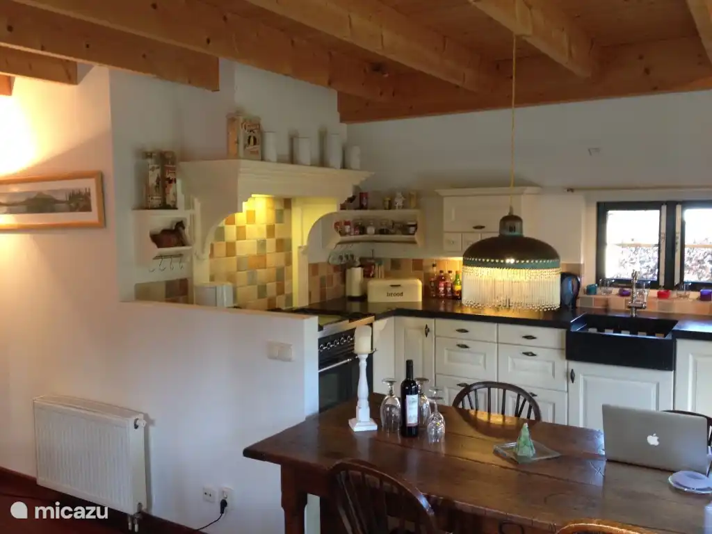 View of the kitchen from the Living Room.