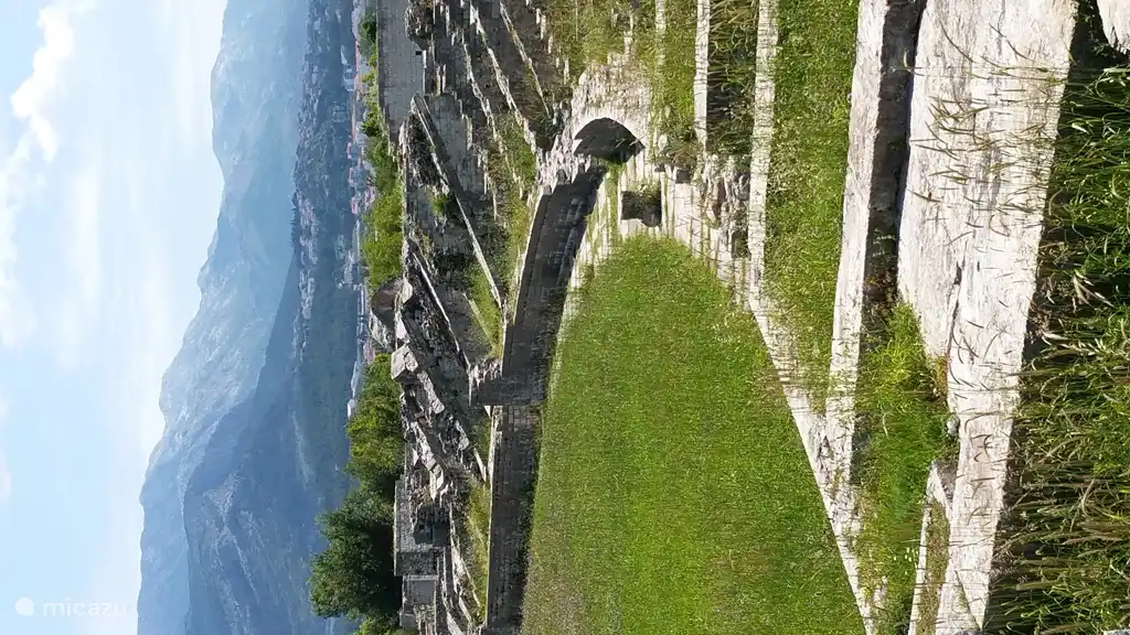 Excavaciones de la antigua ciudad romana de Salona, cerca de Split