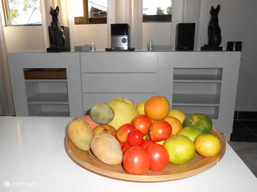 Frisches Obst aus dem eigenen Garten